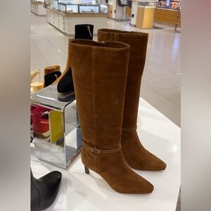 NEW Veronica Beard Kailine suede Heeled Boots